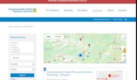 
							         Locations | Commonwealth Health Physician Network | Pennsylvania								  
							    
