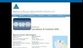 
							         Locations & Contact Info | WPAS, Inc.								  
							    