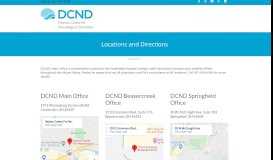 
							         Locations & Directions - Dayton Center for Neurological Disorders								  
							    