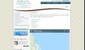 
							         Locations - OBGYN Specialists of the Palm Beaches								  
							    