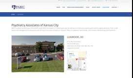 
							         Locations | PAKC - Psychiatry Associates of Kansas City								  
							    
