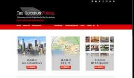 
							         Locations - The Location Portal								  
							    