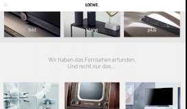 
							         LOEWE – Premium Home Entertainment | TV & Heimkino | Loewe								  
							    