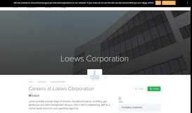 
							         Loews Corporation | Jobs, Benefits, Business Model, Founding Story								  
							    