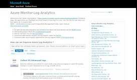 
							         Log Analytics: Top (879 ideas) – Customer Feedback for Microsoft Azure								  
							    