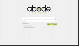 
							         Log in - Abode New Homes Client Portal								  
							    