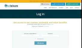 
							         Log In - At Leisure Contractor Licensing | Online Contractor ...								  
							    