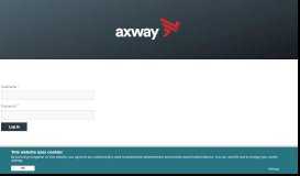 
							         Log in | Axway								  
							    