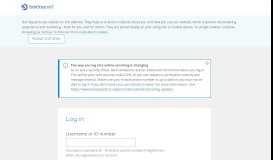 
							         Log in - Barclaycard | Enter your log-in details								  
							    