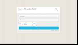 
							         Log-in BBS Student Portal								  
							    