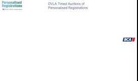 
							         Log In | BCA Timed Auctions - the DVLA Timed Auction								  
							    