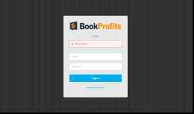 
							         Log in - Book Trades								  
							    