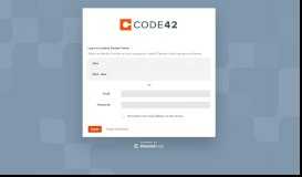 
							         Log In - Code42 Partner Portal - Channeltivity								  
							    