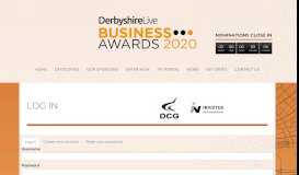 
							         Log in | Derby Telegraph Business Awards								  
							    
