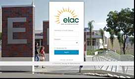 
							         Log In – ELAC Tutoring – Student Portal								  
							    