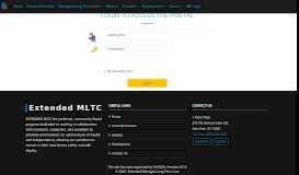 
							         Log in - Extended MLTC								  
							    