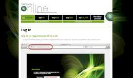 
							         Log in - Gateway Online								  
							    
