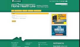 
							         Log In - Home Health Line								  
							    