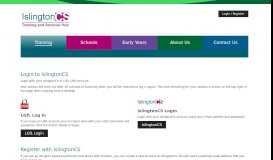
							         Log In | IslingtonCS - Training and Services Hub								  
							    