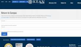 
							         Log in | Kean University								  
							    