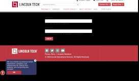 
							         Log in | Lincoln Tech								  
							    