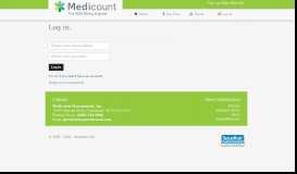 
							         Log in - Medicount Management, Inc. - Acryness								  
							    