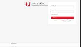 
							         Log in - MyPost - Australia Post								  
							    