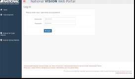 
							         Log In - National VISION Web Portal - National Air Cargo								  
							    