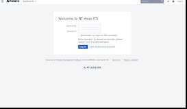 
							         Log in - NT-ware ITS								  
							    