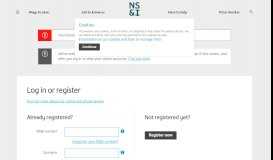 
							         Log in or register - NSandI								  
							    