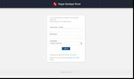 
							         Log in » Pepper Developer Portal								  
							    