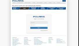 
							         Log-In - Polaris Supplier Information Portal								  
							    