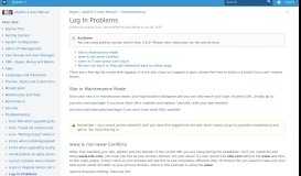 
							         Log In Problems - Confluence Mobile - phpFox Documentation								  
							    