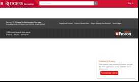 
							         Log In - Recreation Services Portal - Rutgers Student Affairs								  
							    