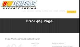 
							         Log In – Shields Employee Portal - Shields Asphalt Paving								  
							    