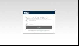 
							         Log In - Tele2 IWS Customer Portal								  
							    