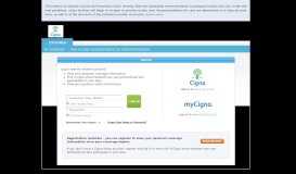 
							         Log In to access your Cigna Vision coverage								  
							    