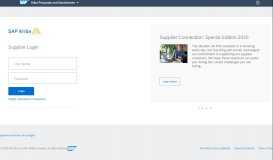 
							         Log in to Ariba Sourcing - SAP Ariba								  
							    
