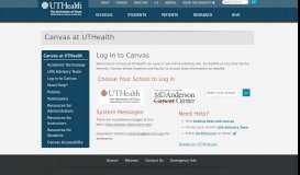 
							         Log in to Canvas - Canvas at UTHealth - UTHealth								  
							    