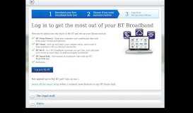 
							         Log in to get the most out of your BT Broadband - BT.com								  
							    
