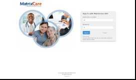 
							         Log in to master - MatrixCare								  
							    
