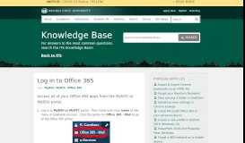
							         Log in to Office 365 | Information Technology Services | Bemidji State ...								  
							    