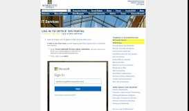 
							         Log in to Office 365 Portal | IT Services | Marquette University								  
							    