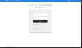 
							         Log in to Online Payslip - Online Payslip								  
							    