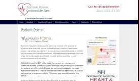 
							         Log in to Patient Portal - Northside Hospital Cardiovascular Care								  
							    