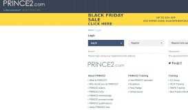
							         Log in to PRINCE2.com as Part of ILX Group | AUS								  
							    
