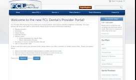 
							         Log in to Provider Portal | First Continental Life - FCL Dental								  
							    