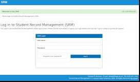 
							         Log in to the portal - Log in to Student Record Management - Liverpool ...								  
							    