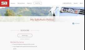 
							         Log In to Use QuickPay or Manage Your Account | SafeAuto Insurance								  
							    