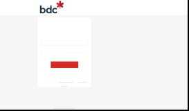 
							         Log in to your account - BDC								  
							    